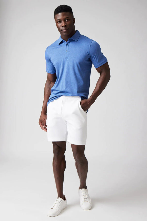 Raffi Must Have Aqua Three Button Polo Short Sleeve RW22206 - My Filosophy