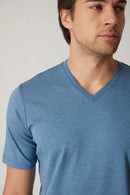 Raffi SS Pure Aqua Basic All Year Round Must Have VNeck Tshirts - RW22201 - My Filosophy