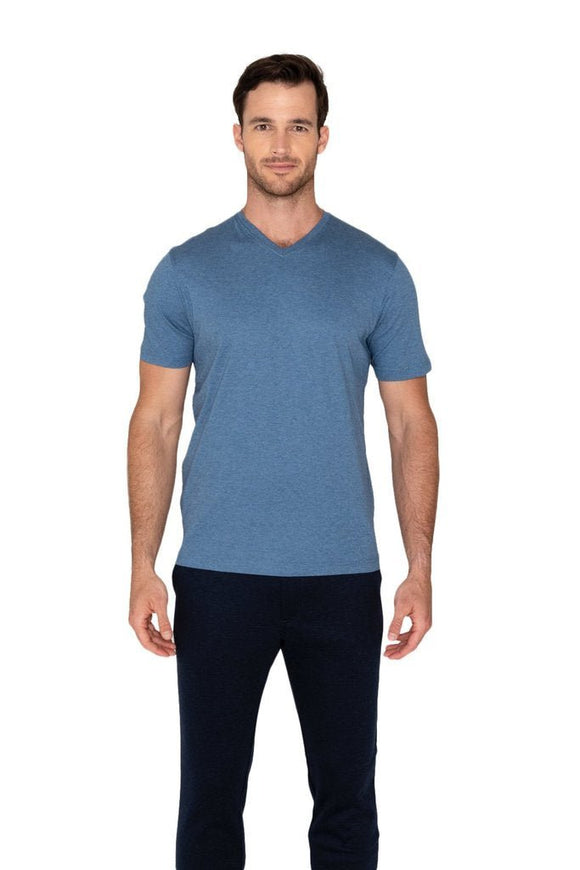 Raffi SS Pure Aqua Basic All Year Round Must Have VNeck Tshirts - RW22201 - My Filosophy