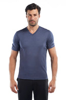 Raffi SS Pure Aqua Basic All Year Round Must Have VNeck Tshirts - RW22201 - My Filosophy