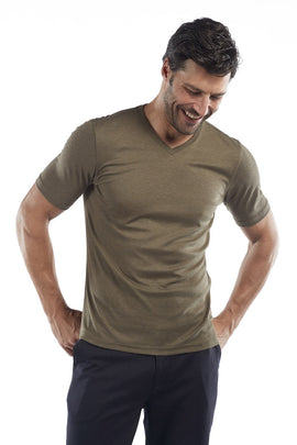 Raffi SS Pure Aqua Basic All Year Round Must Have VNeck Tshirts - RW22201 - My Filosophy