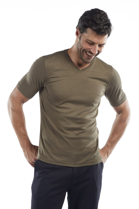 Raffi SS Pure Aqua Basic All Year Round Must Have VNeck Tshirts - RW22201 - My Filosophy