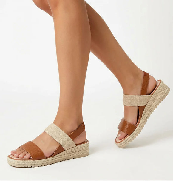 La Canadienne Rowena Espadrille Platform Sandal