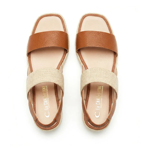 La Canadienne Rowena Espadrille Platform Sandal