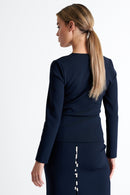 Shan Long Sleeve V-Neck Shirt - My Filosophy