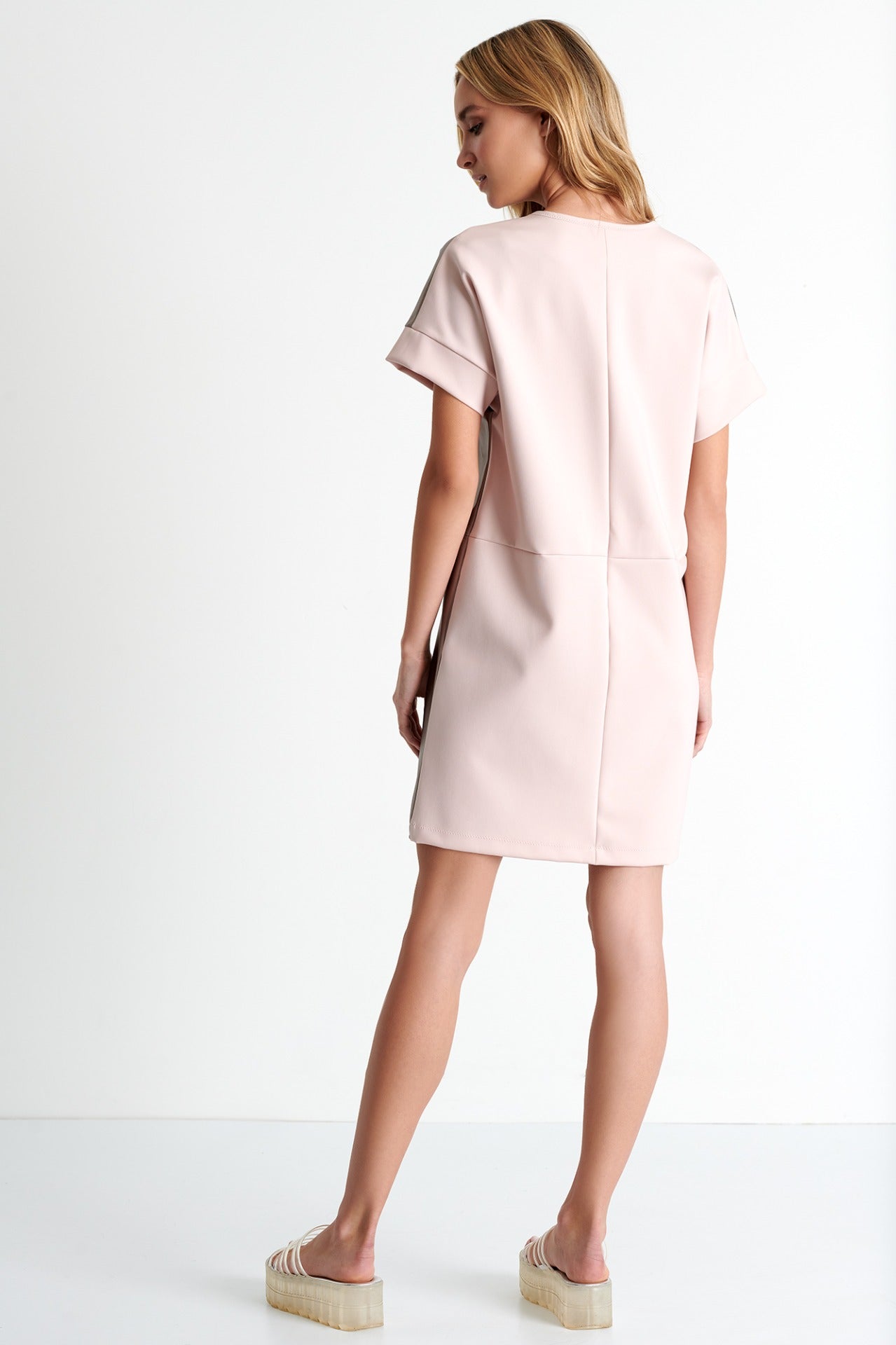 SHAN Plunging V Neckline Mini Dress - My Filosophy