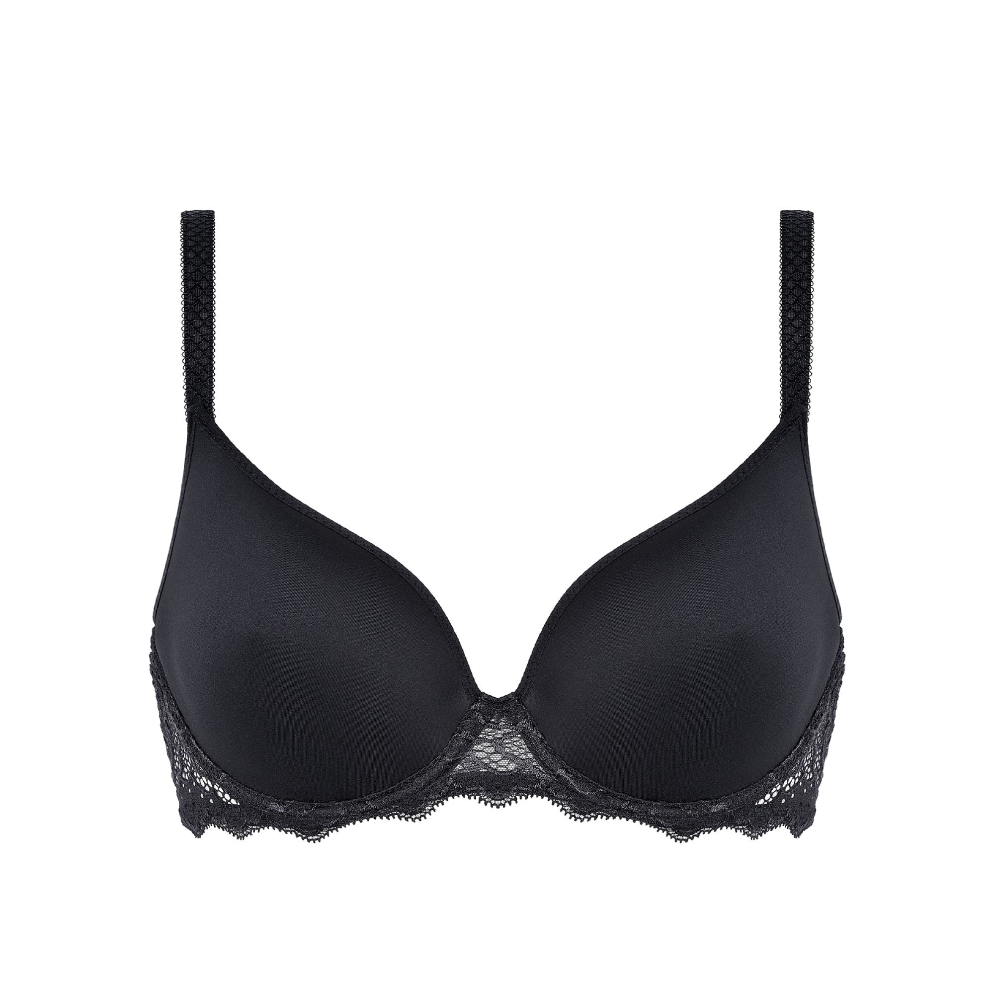 Simone Perele Caresse 3D Plunge Black Bra 12A316 - My Filosophy