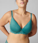 Simone Perele Caresse 3D Plunge BOREAL GREEN Bra 12A316* - My Filosophy