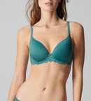 Simone Perele Caresse 3D Plunge BOREAL GREEN Bra 12A316* - My Filosophy