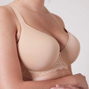 Simone Perele Caresse 3D Plunge Peau Rose Bra 12A316 - My Filosophy