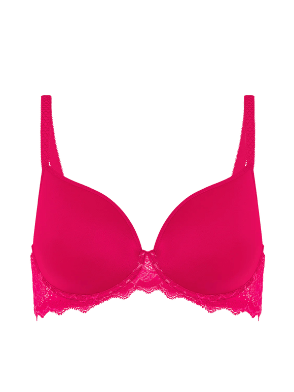 Simone Perele Caresse 3D Plunge TEABERRY PINK Bra 12A316 - My Filosophy