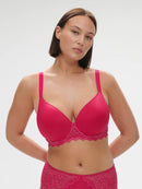 Simone Perele Caresse 3D Plunge TEABERRY PINK Bra 12A316 - My Filosophy