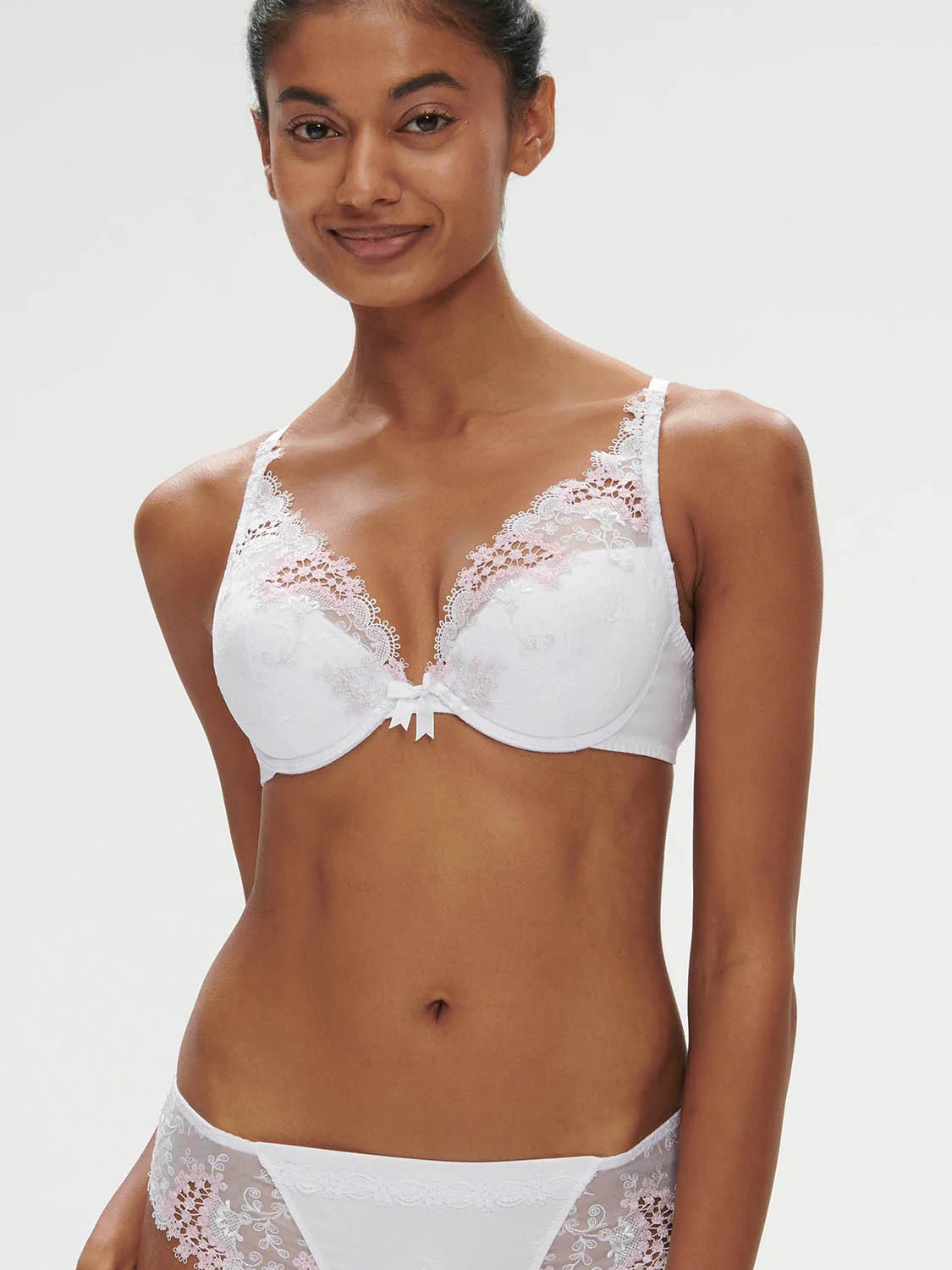 Simone Perele Wish Push up CRISTAL WHITE Triangle Bra 12B347 009 - My Filosophy