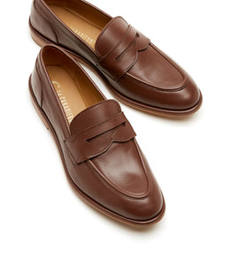 La Canadienne Trinity Crushed Leather Waterproof Loafer