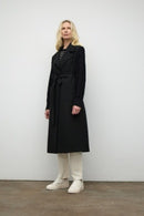 Iris Setlakwe Coat with Cable Knit Sleeve-1