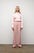 Iris Setlakwe Button Down Classic Stretch Silk Shirt-5