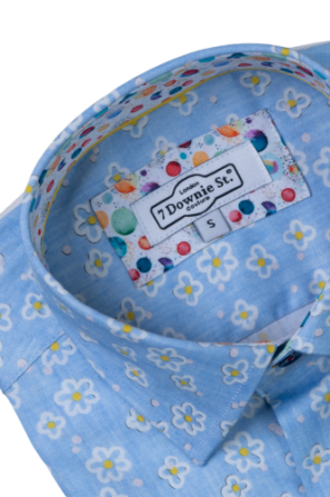 7 Downie 9001 Short Sleeve Sport Shirt - 0