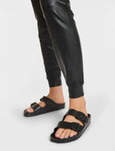 Commando Faux Leather Jogger-3