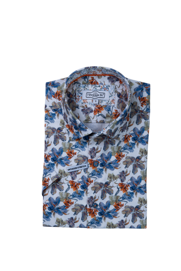 7 Downie 9082 Short Sleeve Button Up