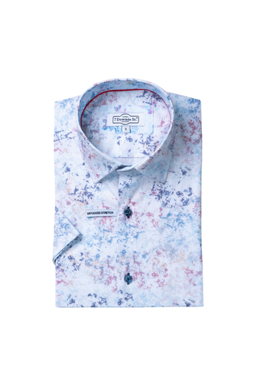 7 Downie 9153 Short Sleeve Sport Shirt