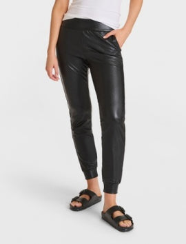 Commando Faux Leather Jogger