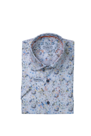 7 Downie 9083 Short Sleeve Button Up