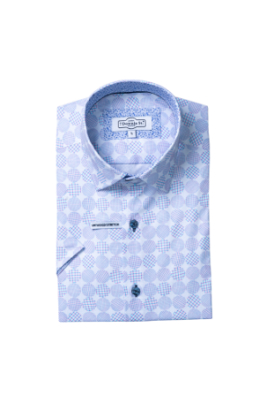 7 Downie 9157 Short Sleeve Sport Shirt