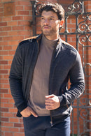 7 Downie Aria Full Zip with Suede Accent-7