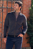 7 Downie Aria Full Zip with Suede Accent-8