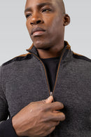 7 Downie Aria Full Zip with Suede Accent-2
