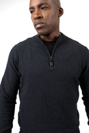 7 Downie Dolomite Waffle Knit Sweater-13
