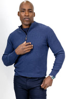 7 Downie Dolomite Waffle Knit Sweater-15