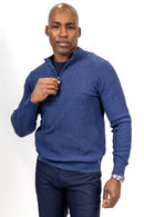 7 Downie Dolomite Waffle Knit Sweater-16