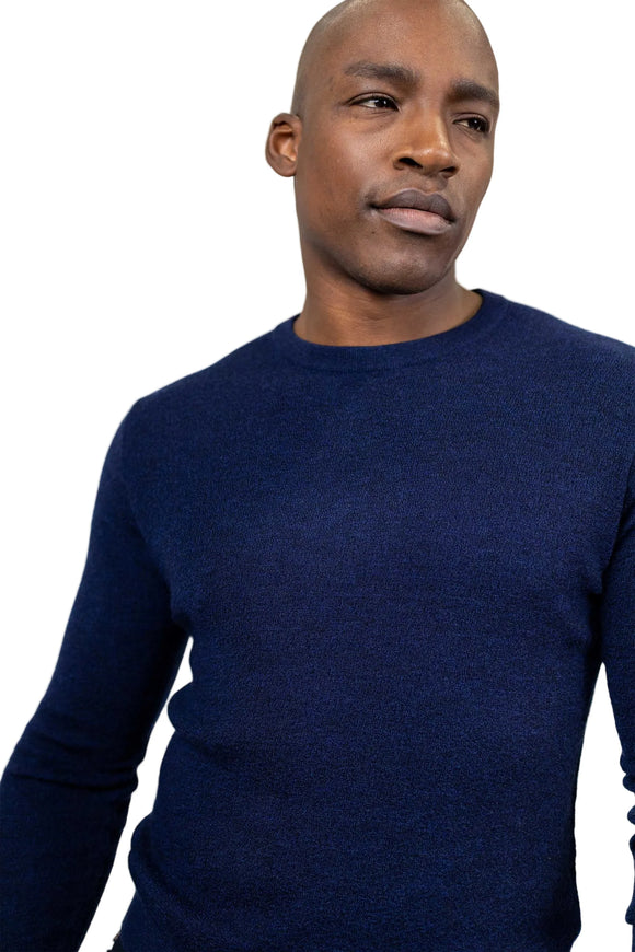 7 Downie Elton Textured Crewneck