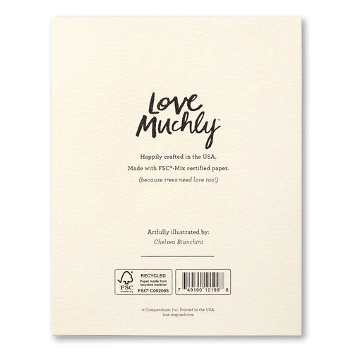 Love Muchly (ANN) Anniversary Card:  Through Ups, Downs, And Upside Downs