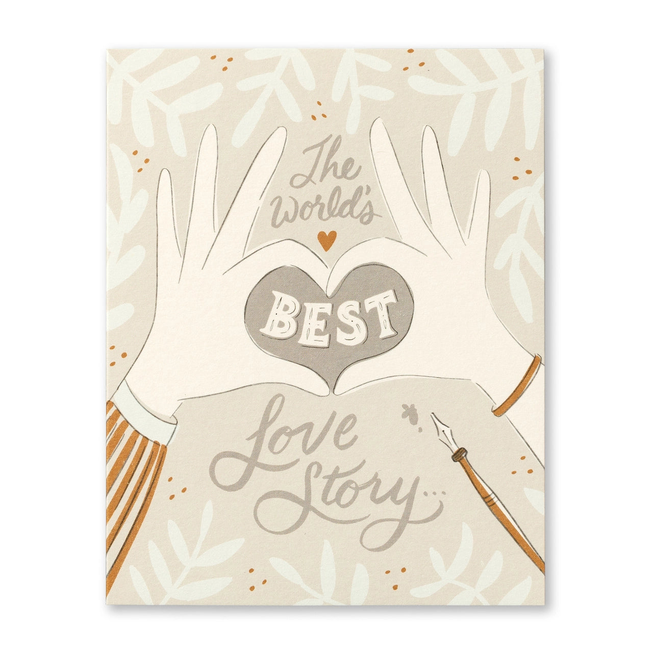 Love Muchly (WED) Love & Wedding Card: The Worlds Best Love Story-1