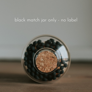 Apothecary Matches: Color Tip Jar Matchsticks: Unlabelled