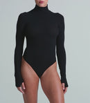 Commando Ballet Long Sleeve Turtleneck Bodysuit-9