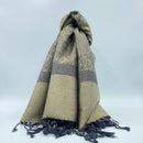 (100) Dark Khaki and Black