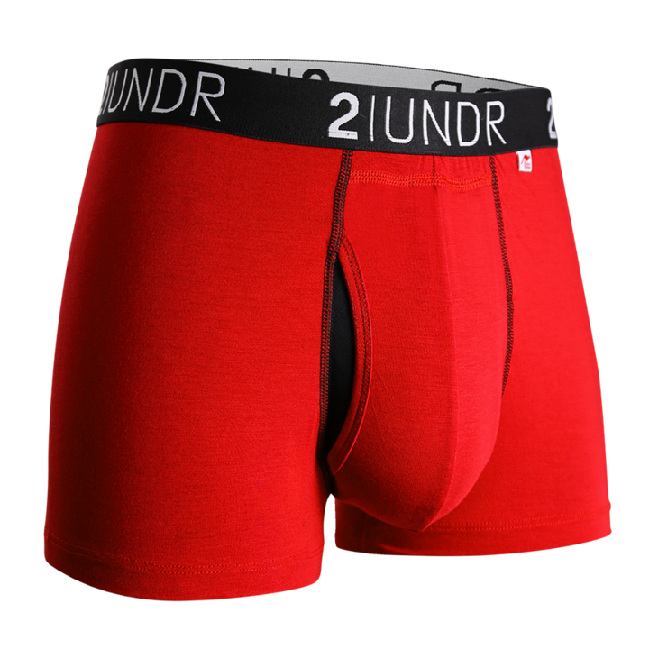 2Undr Swing Shift Trunk Solid - Red