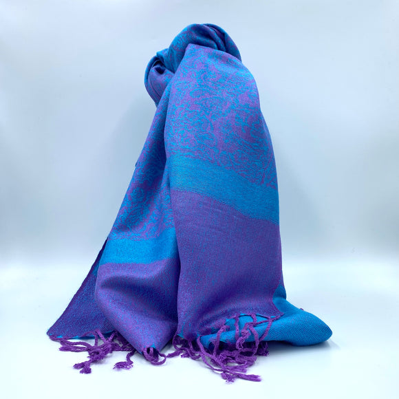 (093) Turquoise and Violet