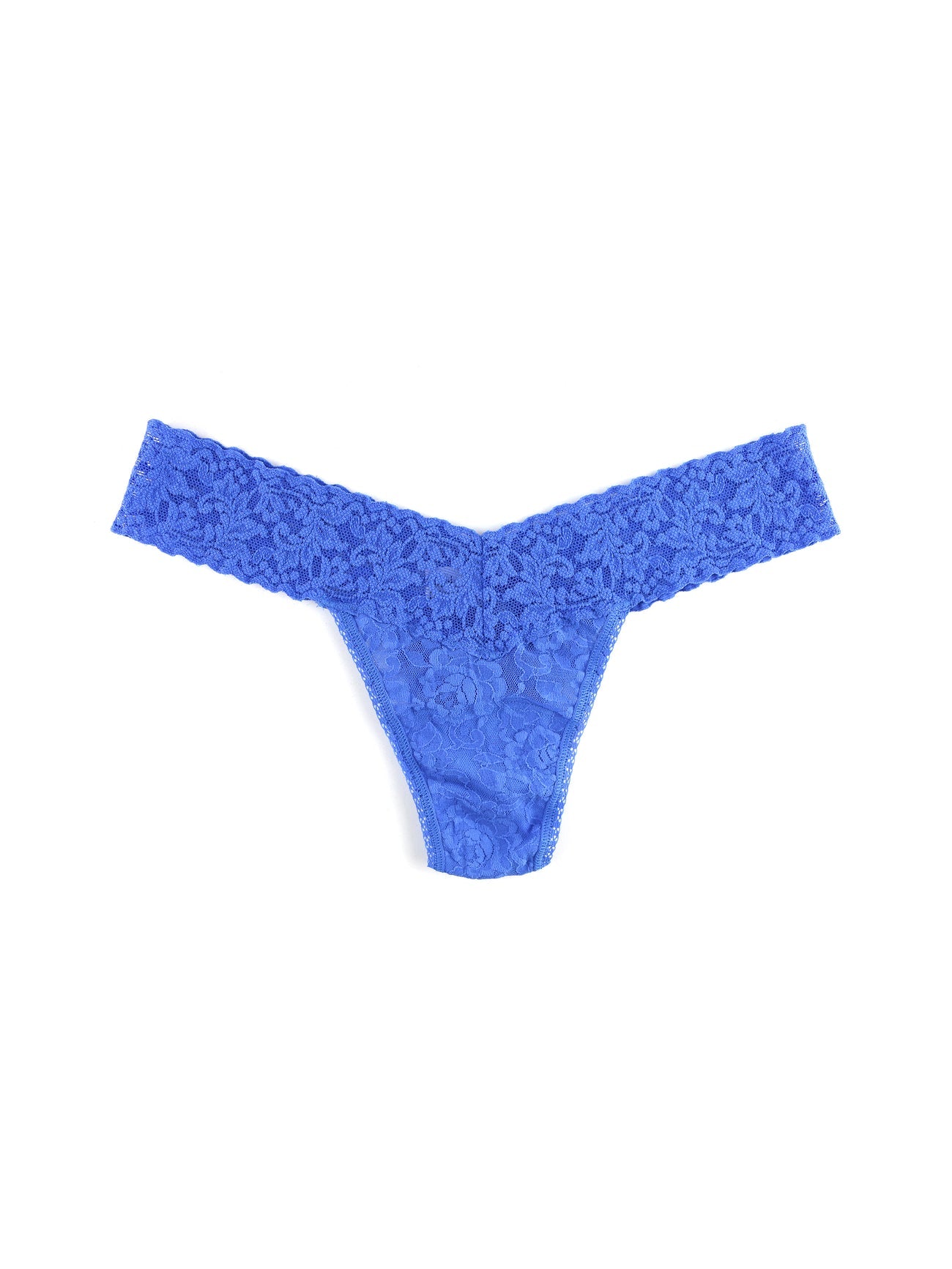 Buy sea-blue Hanky Panky Signature Lace Low Rise Thong - Packaged 4911p