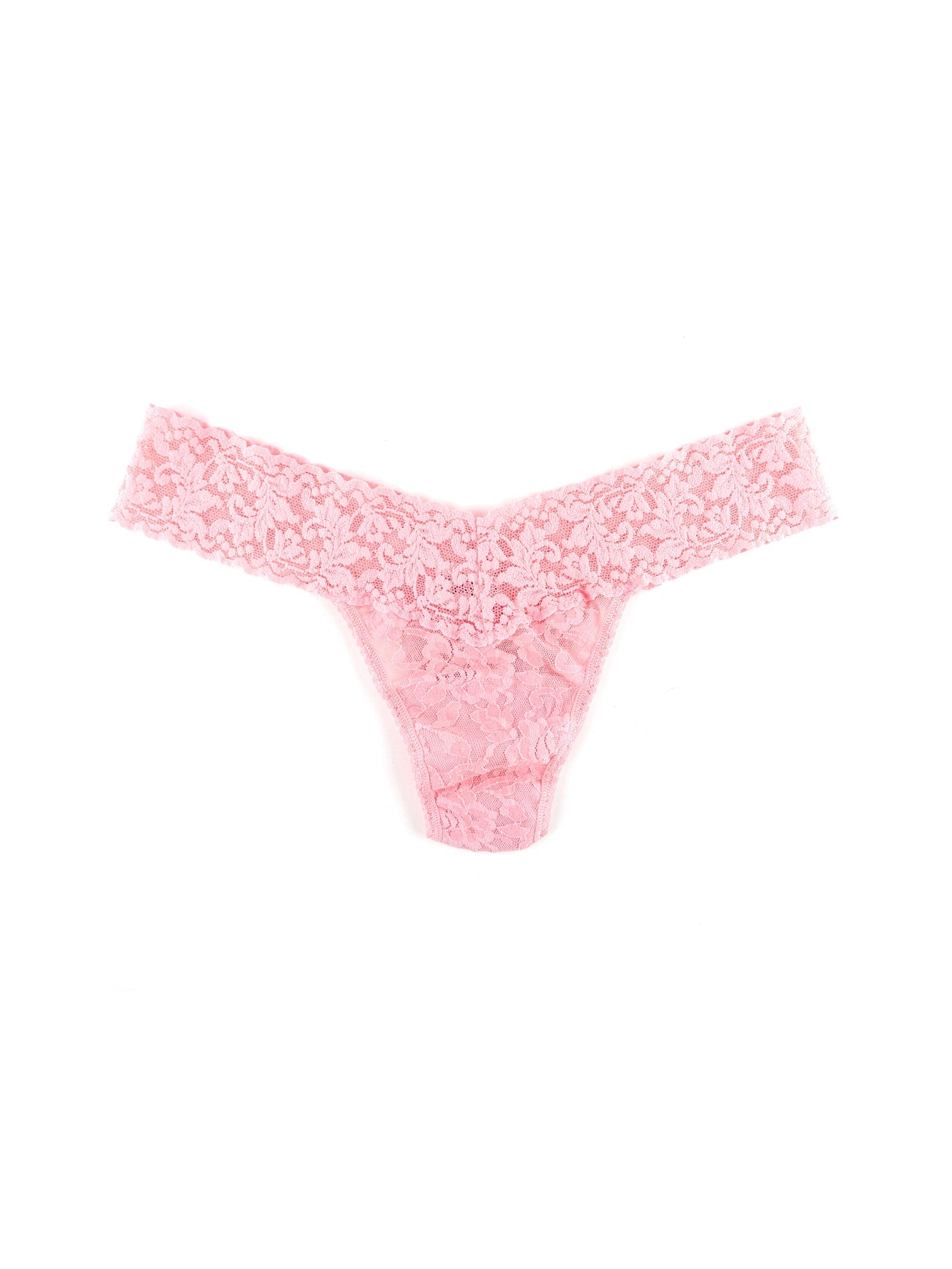 Buy pink-lemonade Hanky Panky Signature Lace Low Rise Thong - Packaged 4911p