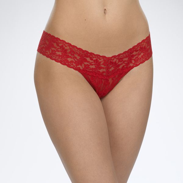 Buy red Hanky Panky &quot;PETITE Size&quot; Low Rise Thong 4911XSP