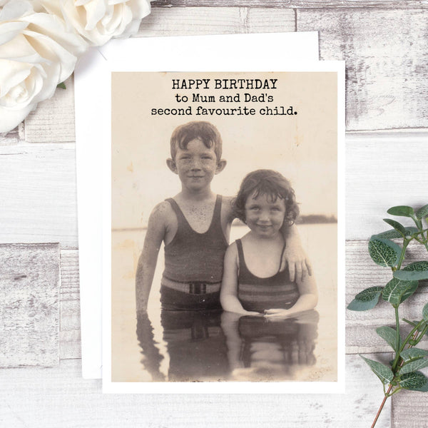 Happy Birthday To Mum And Dad's... Birthday Card. 630