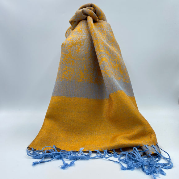 (054) Dark Orange and Light Blue Steel