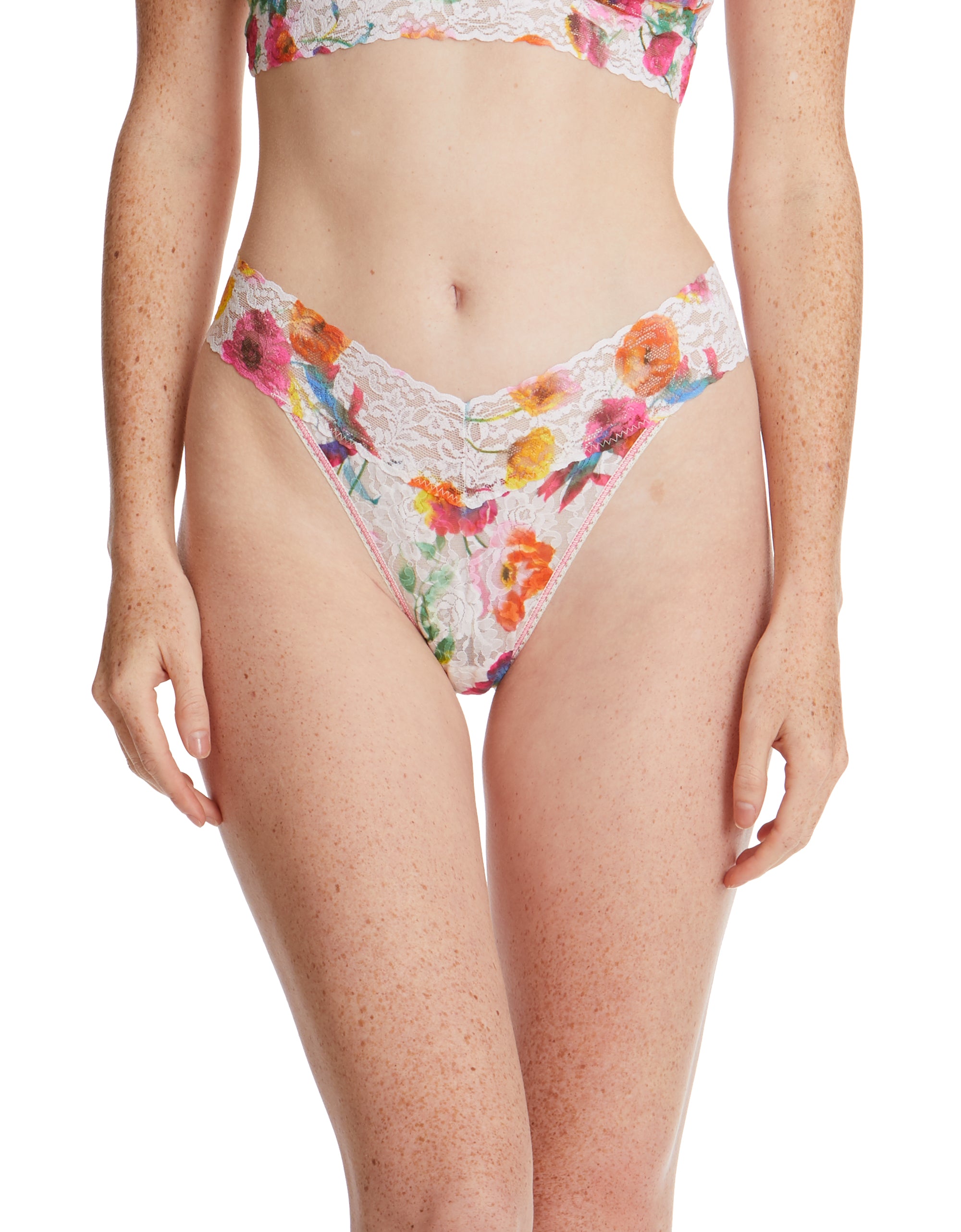 Hanky Panky Floral Reflections Thong-1
