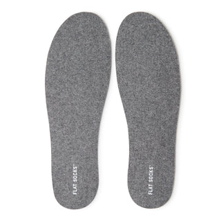 Buy dark-heather-grey Flat Socks