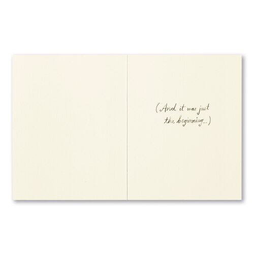 Love Muchly  (WED) Wedding Card:  And Then They Lived Happily Ever After - 0