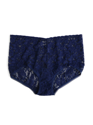 Buy navy Hanky Panky Retro Signature Lace  V-kini